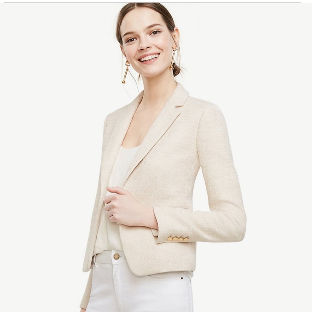 AnnTaylor Textured blazer